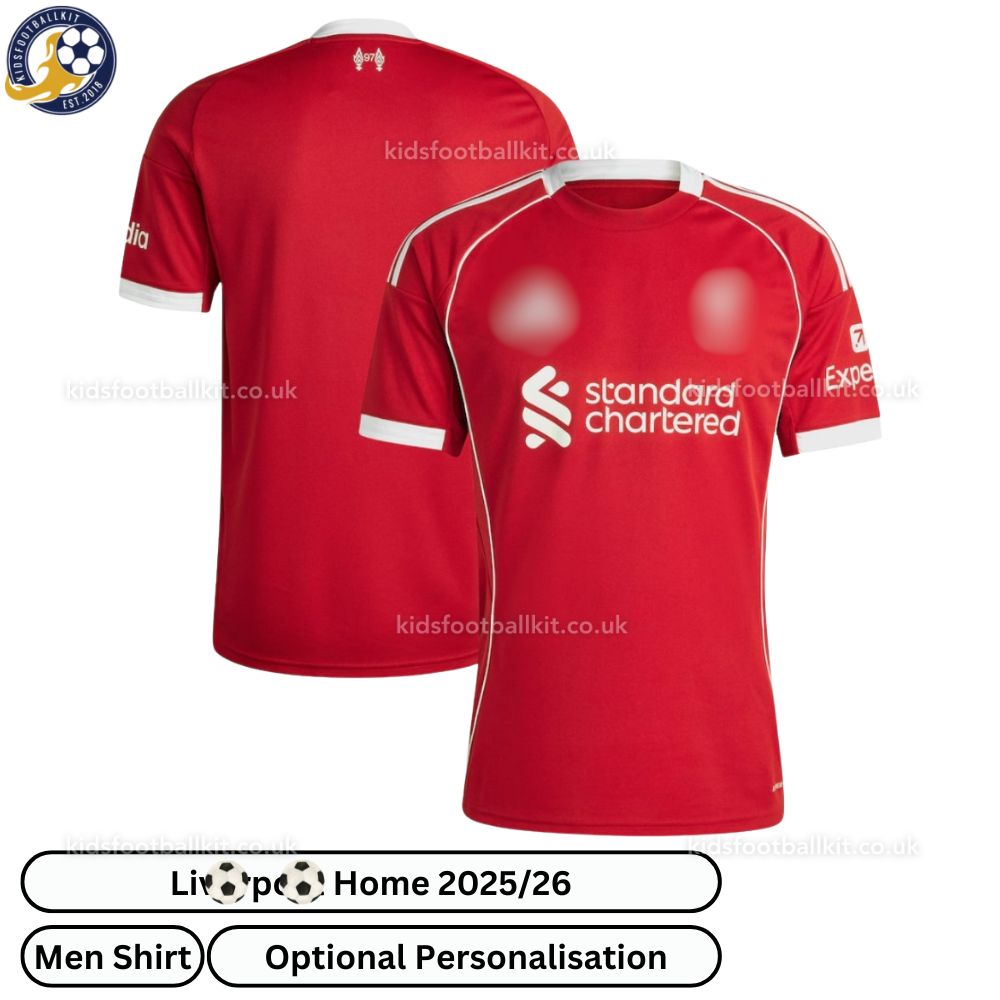 Lvr^_^pooI Home Men Football Shirt 2025/26